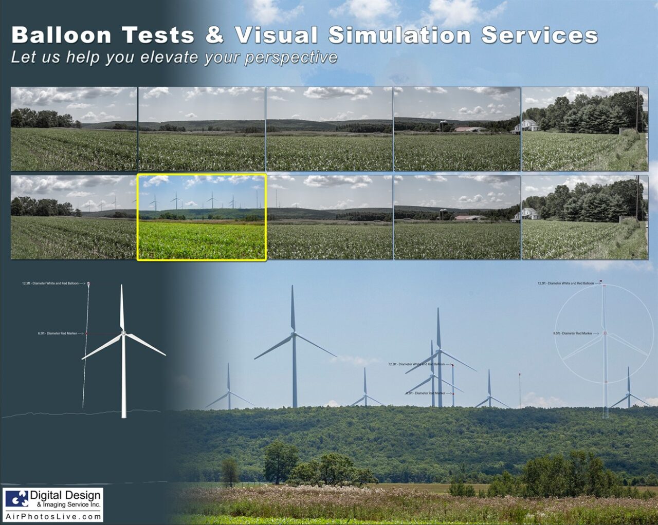 Balloon Tests, Drone Tests and Visual Impact Services - Digital Design ...